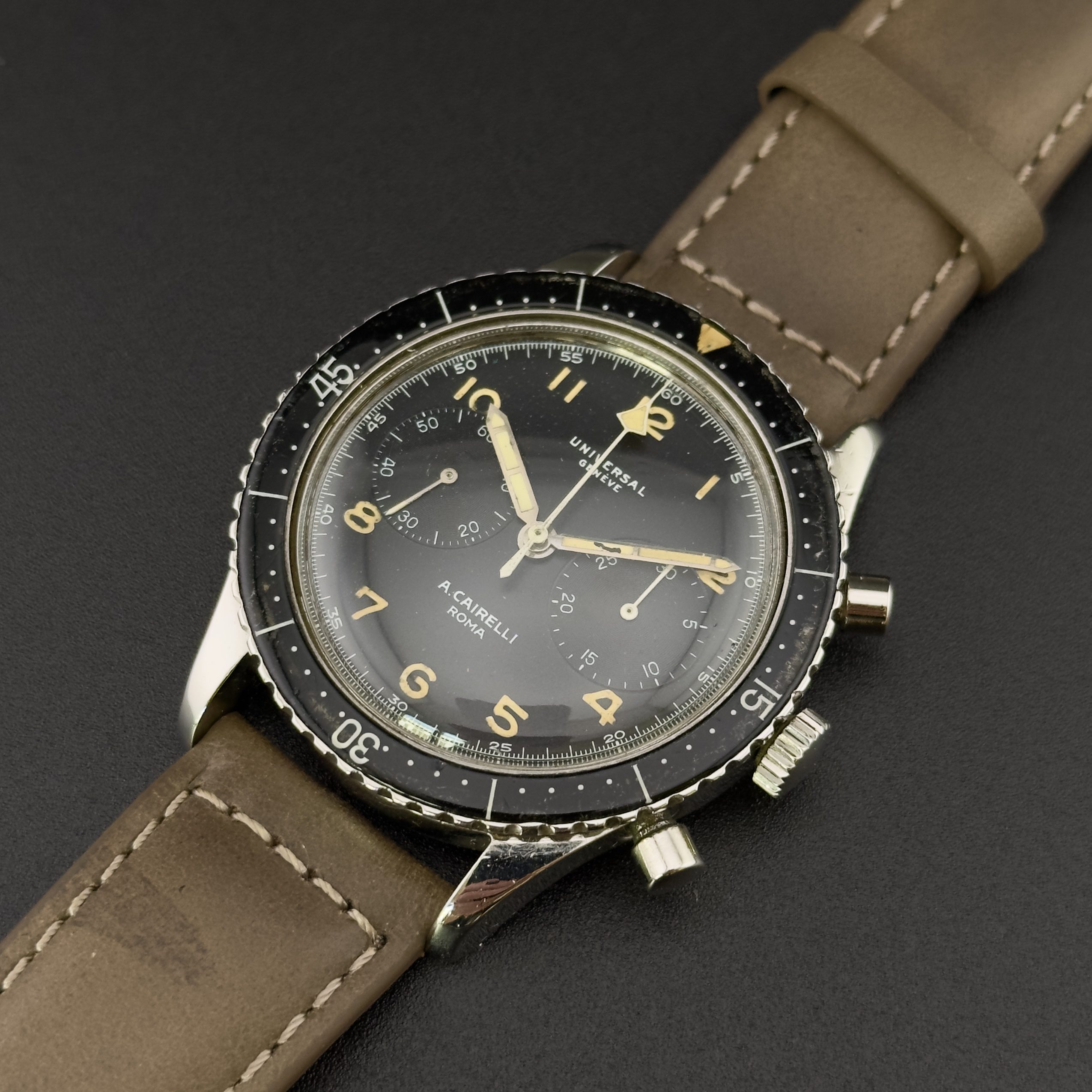 Universal Cairelli A.M.I cronografo CP-2