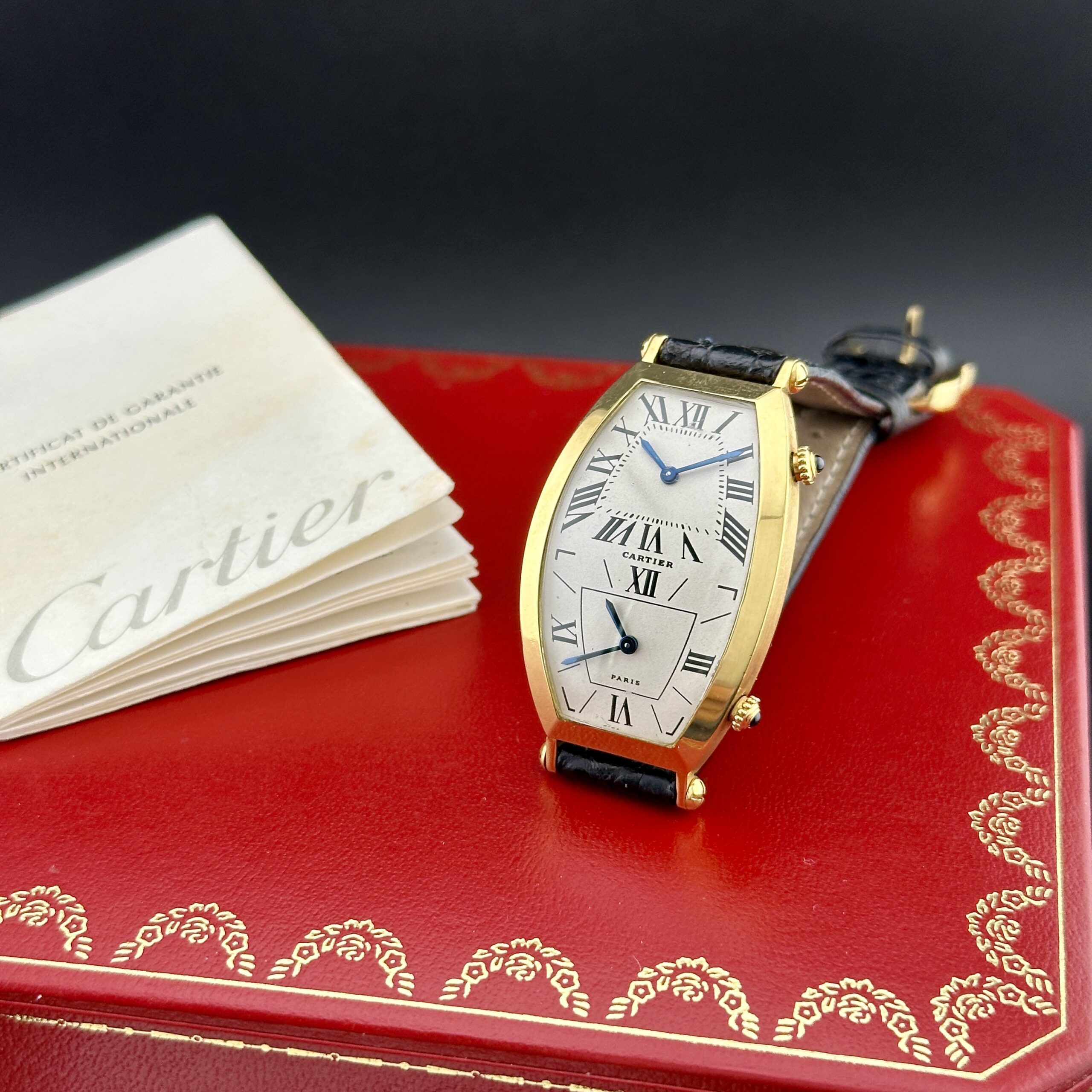 Cartier Paris Tonneau Dual Time W1502853 - immagine 7